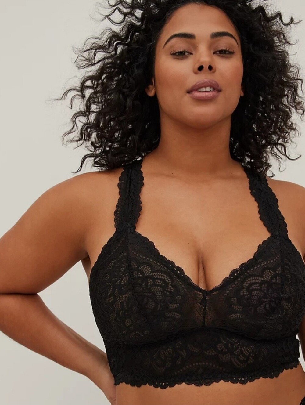 Torrid Razerback Bralette - Black New